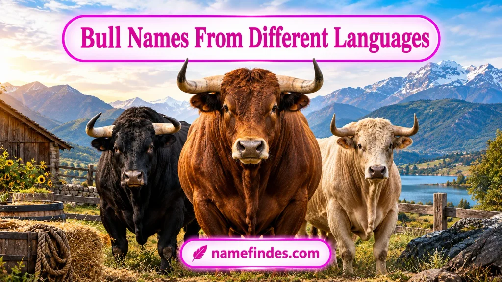 Bull Names From Different Languages