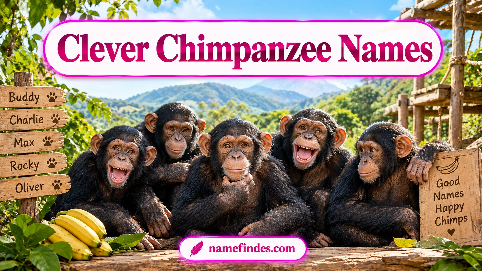 Clever Chimpanzee Names