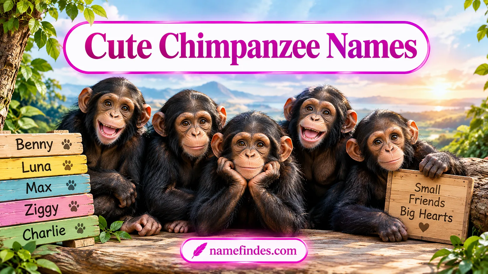 Cute Chimpanzee Names