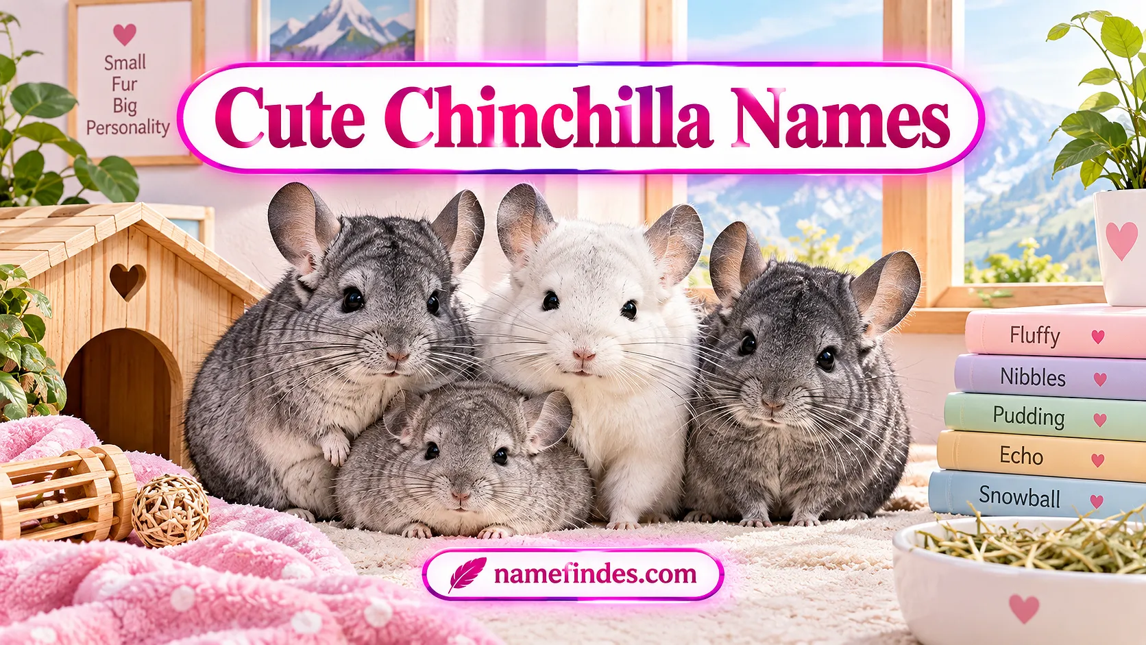 Cute Chinchilla Names