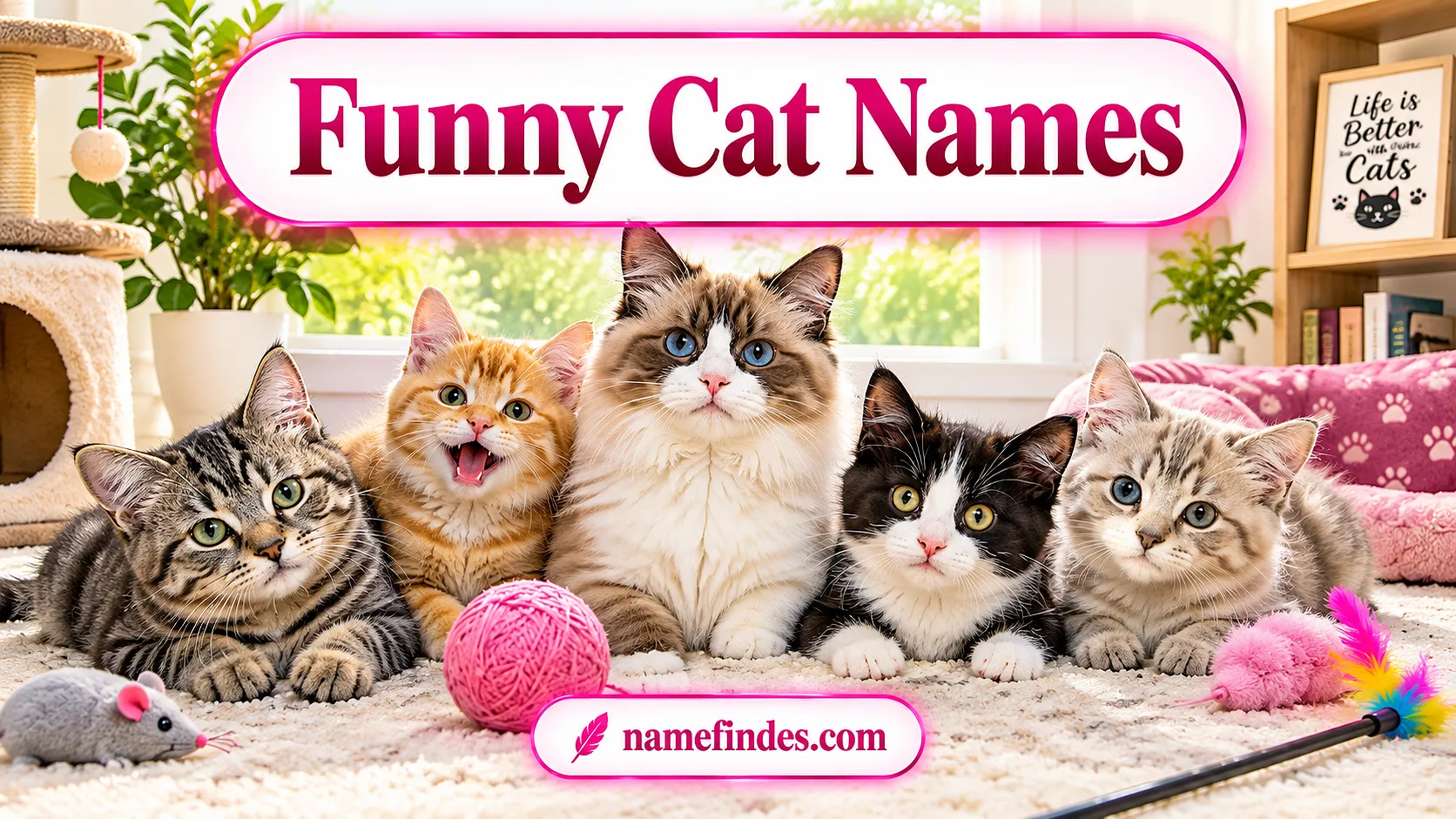 Funny Cat Names