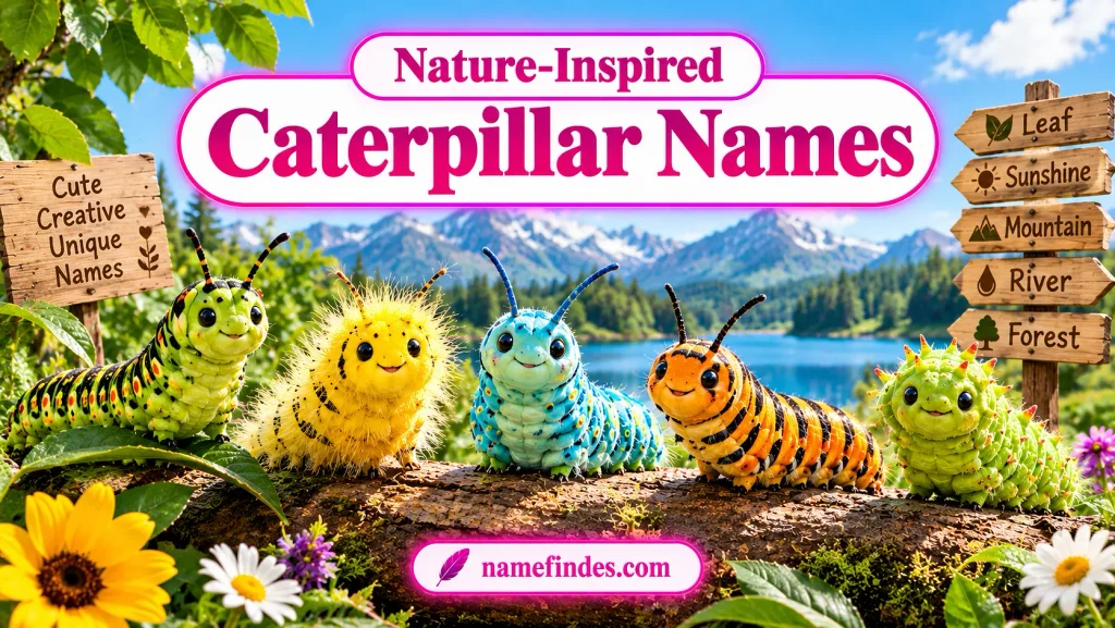 Nature-Inspired Caterpillar Names