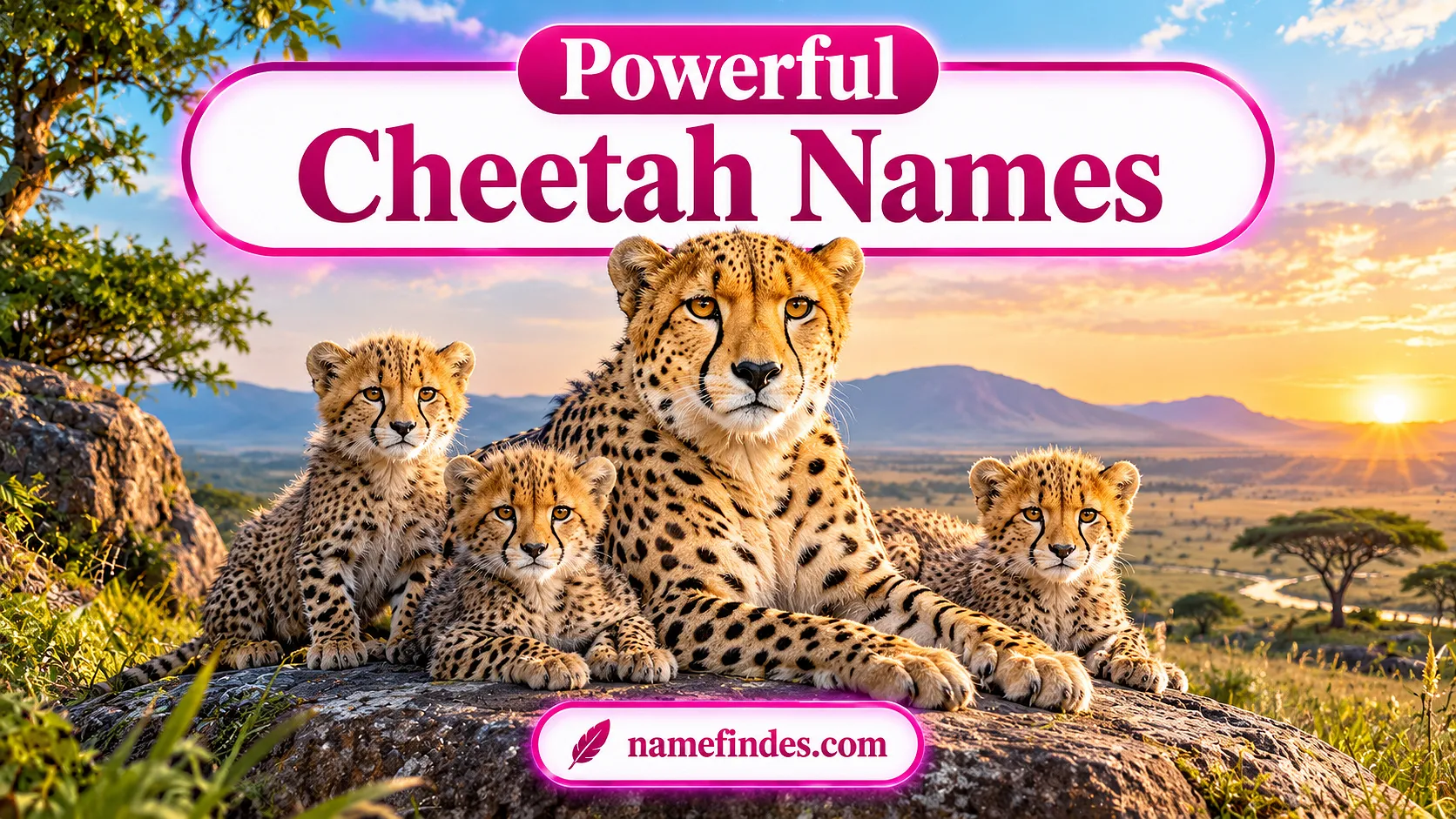 Powerful Cheetah Names
