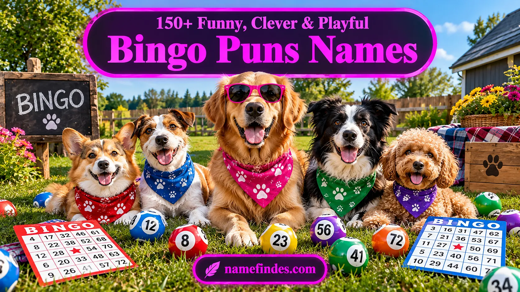 Bingo Puns Names