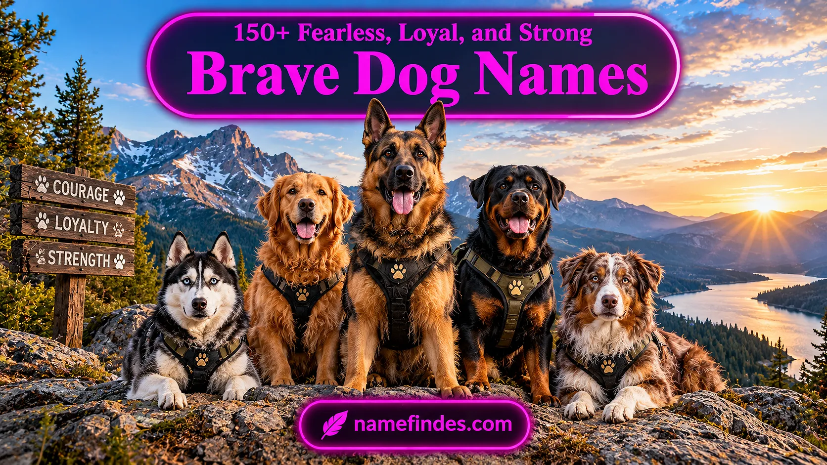 Brave Dog Names