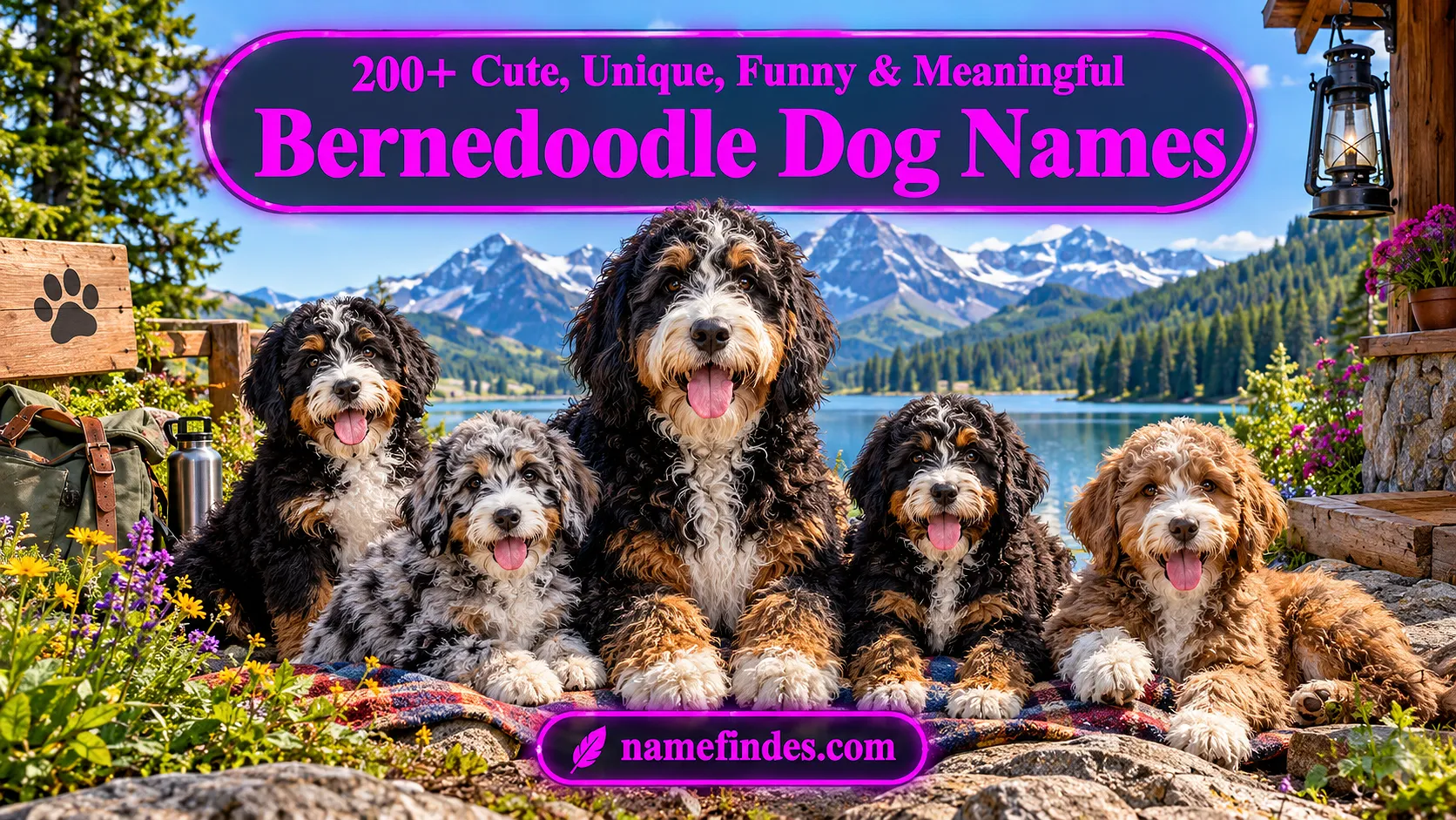 Bernedoodle Dog Names