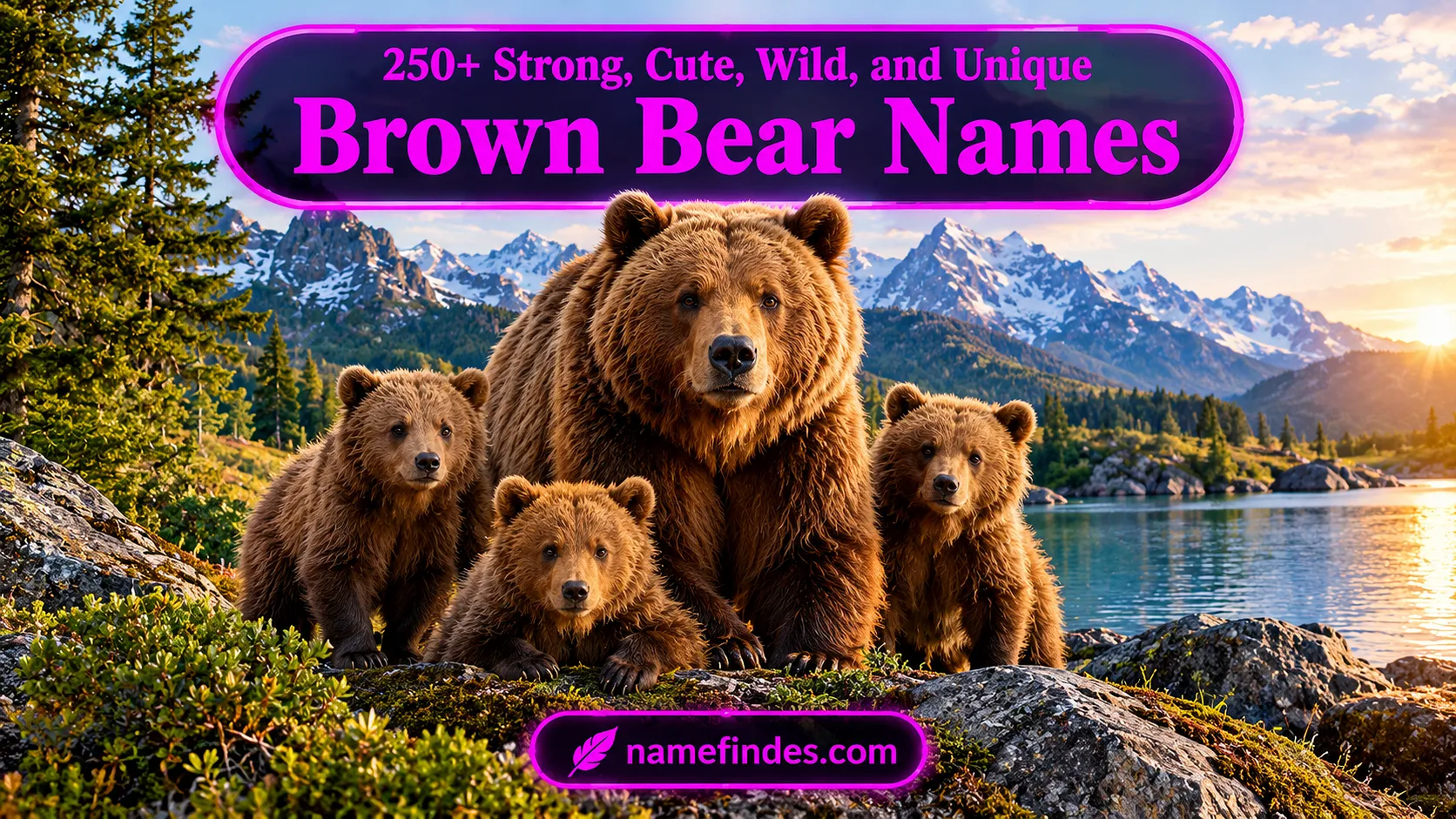 Brown Bear Names