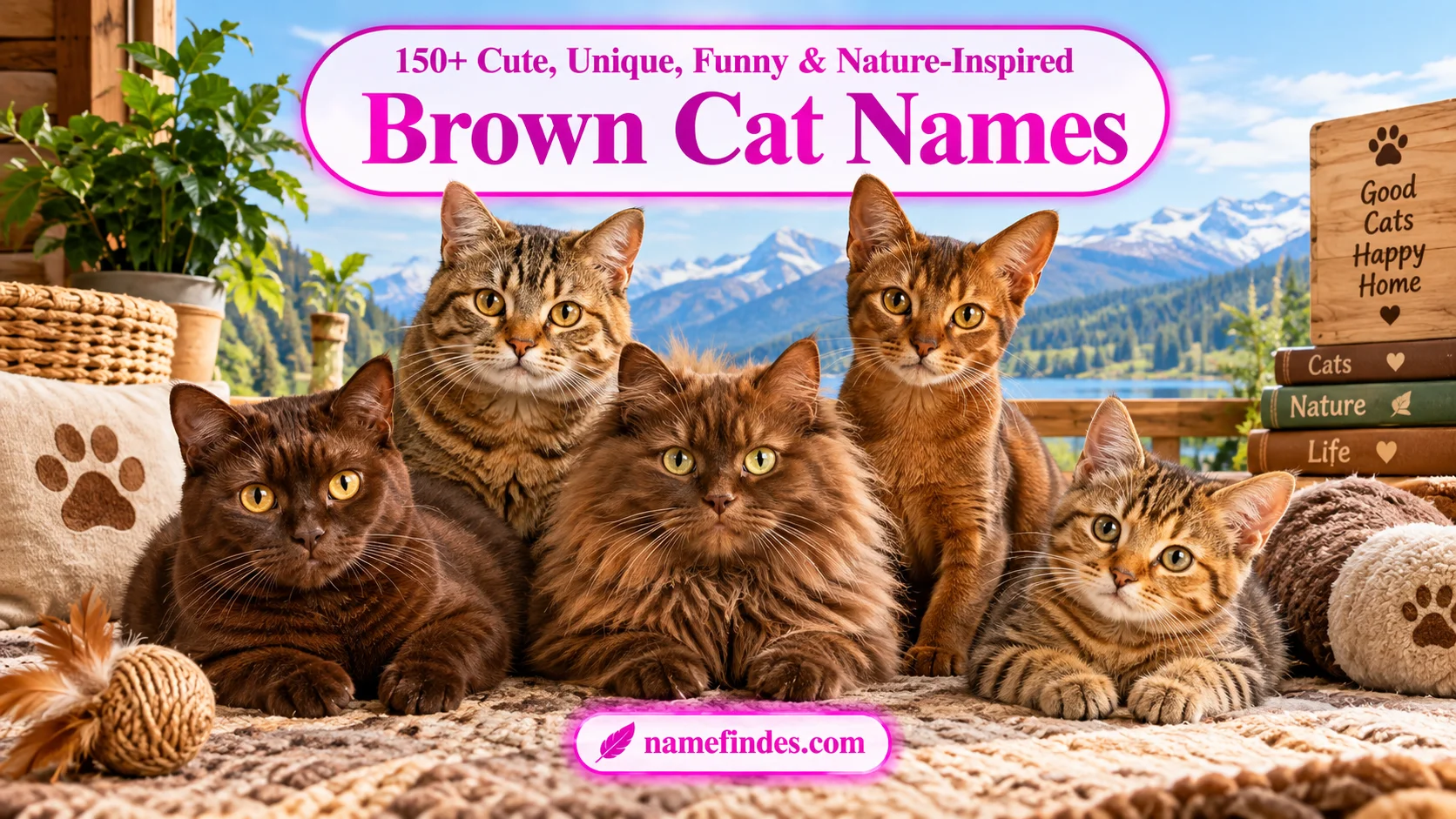 Brown Cat Names