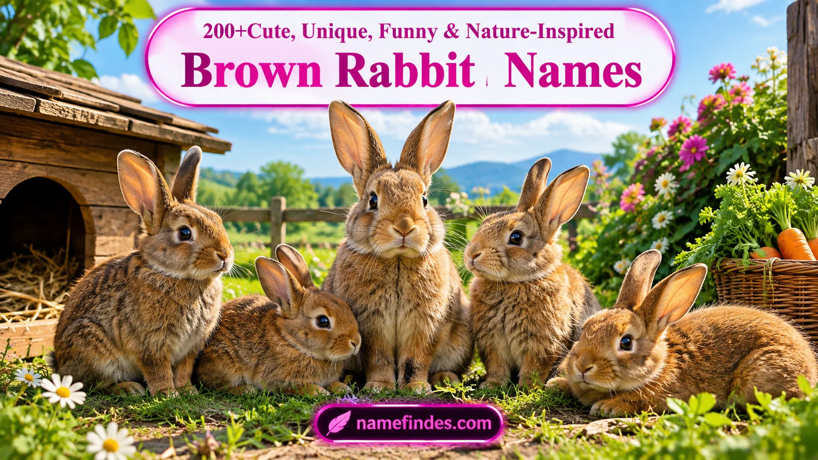 Brown Rabbit Names