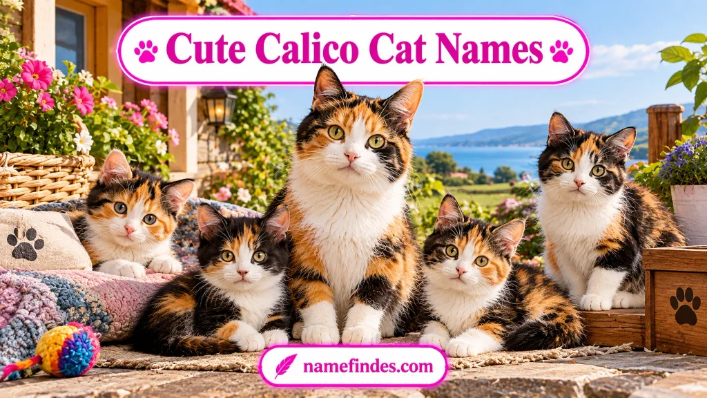 Cute Calico Cat Names