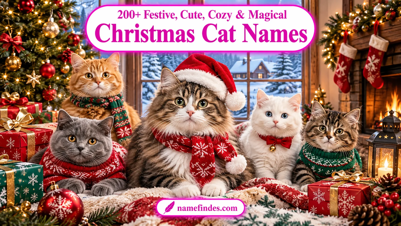 Christmas Cat Names