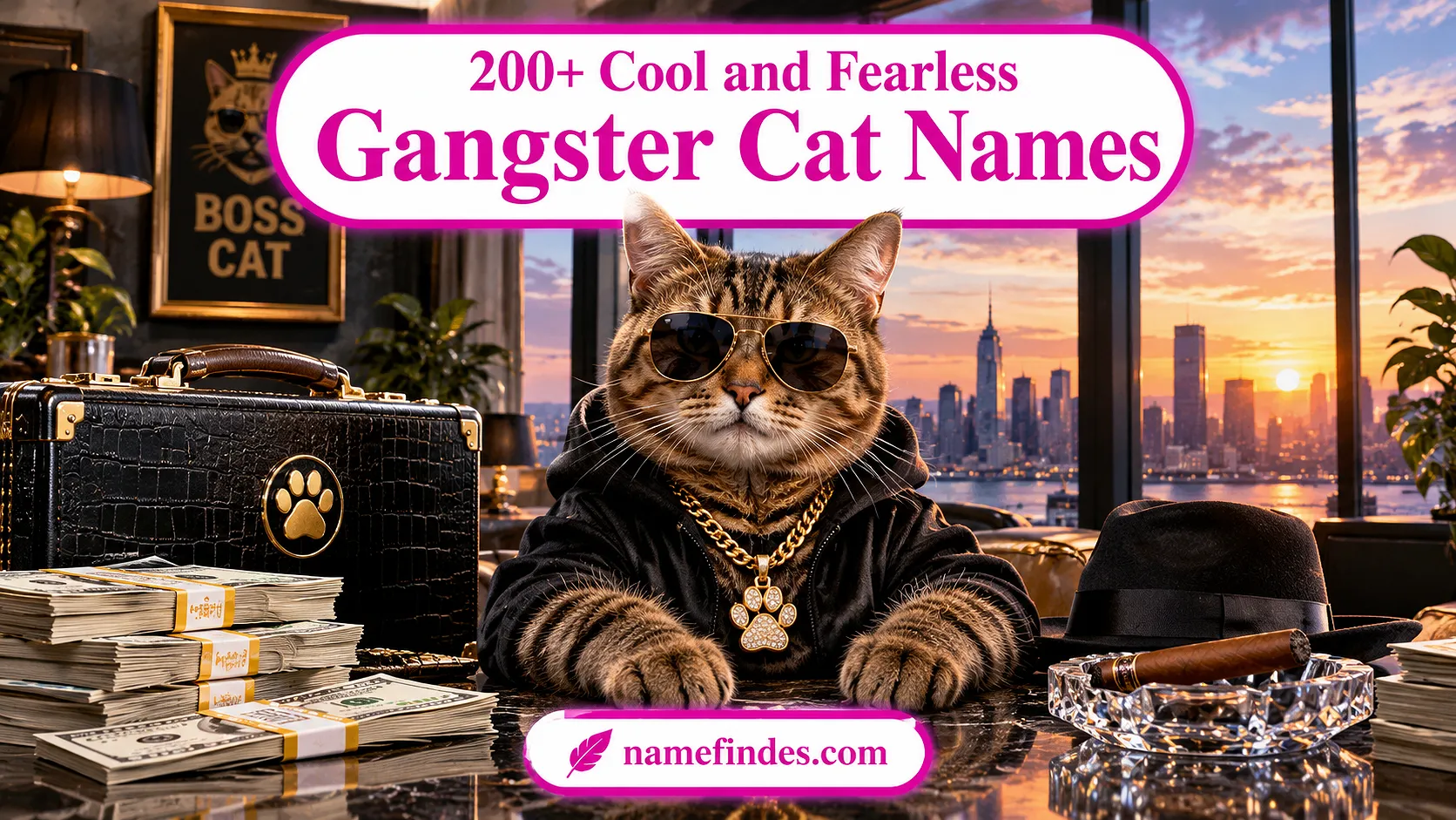 Gangster Cat Names