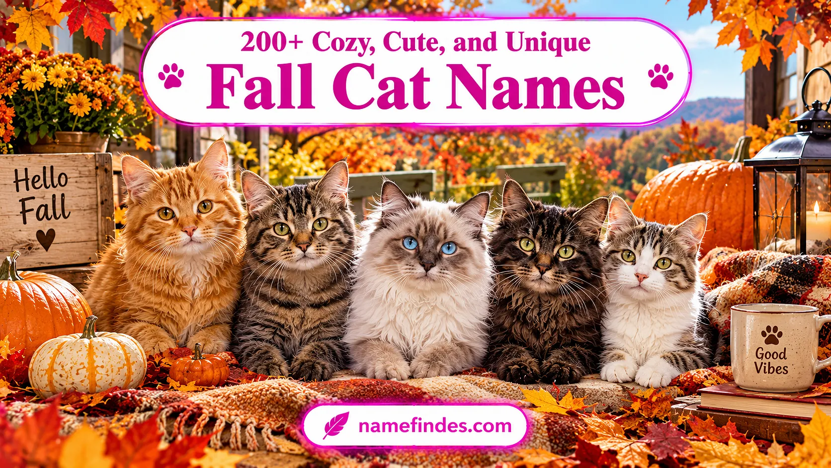 Fall Cat Names