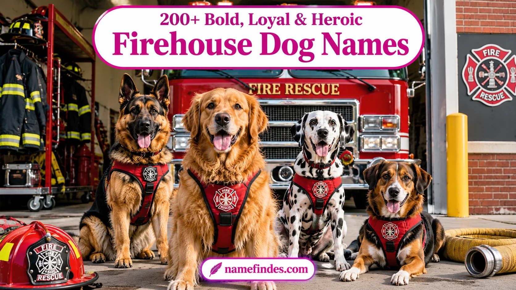 Firehouse Dog Names